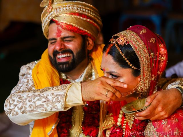 Sonali and Varun&apos;s wedding in Alwar, Rajasthan 36