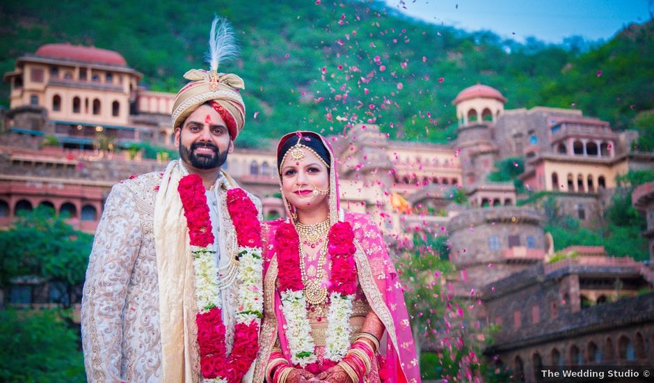 Sonali and Varun's wedding in Alwar, Rajasthan