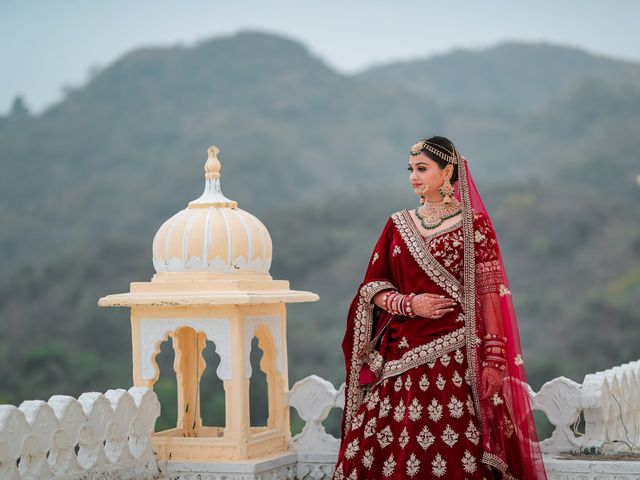 Dr. Amogh and Dr. Sonal&apos;s wedding in Udaipur, Rajasthan 20