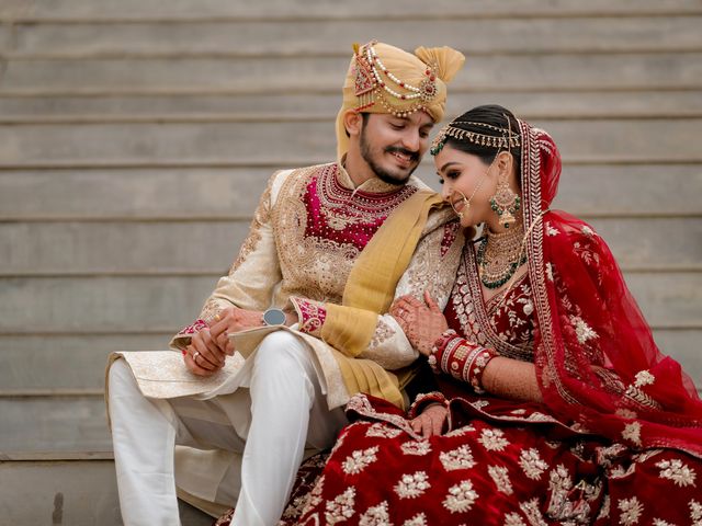 Dr. Amogh and Dr. Sonal&apos;s wedding in Udaipur, Rajasthan 22