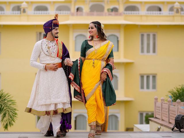 Dr. Amogh and Dr. Sonal&apos;s wedding in Udaipur, Rajasthan 24