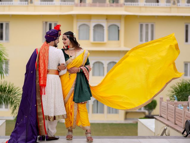 Dr. Amogh and Dr. Sonal&apos;s wedding in Udaipur, Rajasthan 25