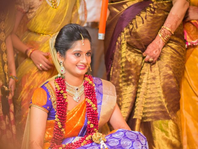 Sri Lakshmi and Karthik&apos;s wedding in Bangalore, Karnataka 20