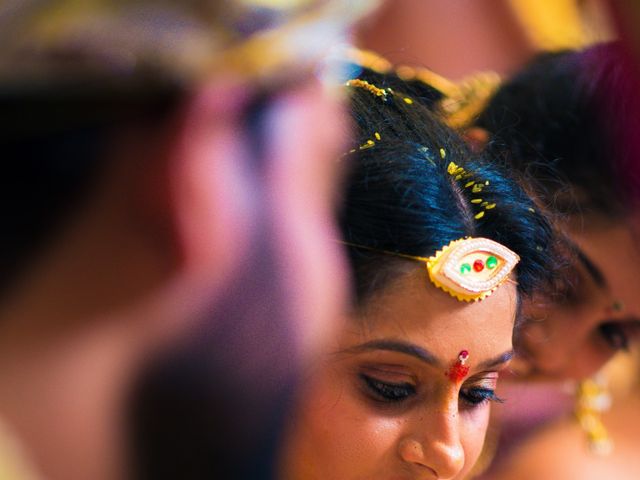 Sri Lakshmi and Karthik&apos;s wedding in Bangalore, Karnataka 30