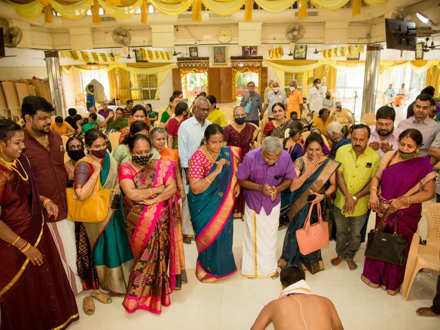 Lakshmi and Akshy&apos;s wedding in Chennai, Tamil Nadu 8