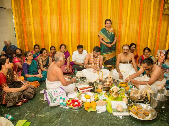 Lakshmi and Akshy&apos;s wedding in Chennai, Tamil Nadu 10