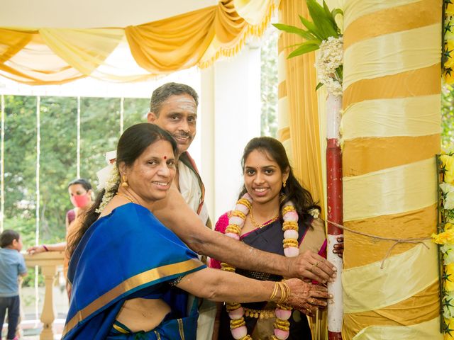 Lakshmi and Akshy&apos;s wedding in Chennai, Tamil Nadu 13