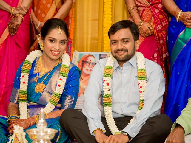 Lakshmi and Akshy&apos;s wedding in Chennai, Tamil Nadu 29