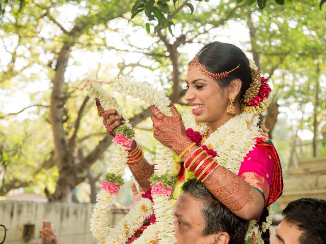 Lakshmi and Akshy&apos;s wedding in Chennai, Tamil Nadu 40