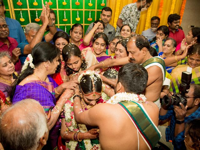 Lakshmi and Akshy&apos;s wedding in Chennai, Tamil Nadu 46
