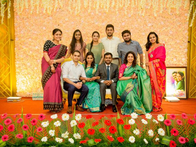 Lakshmi and Akshy&apos;s wedding in Chennai, Tamil Nadu 62