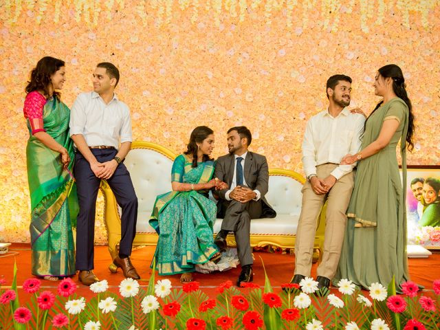 Lakshmi and Akshy&apos;s wedding in Chennai, Tamil Nadu 63
