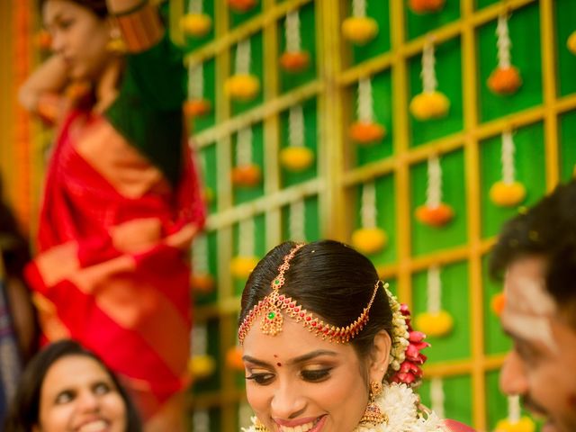 Lakshmi and Akshy&apos;s wedding in Chennai, Tamil Nadu 79