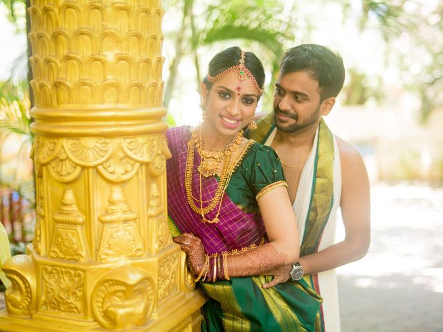 Lakshmi and Akshy&apos;s wedding in Chennai, Tamil Nadu 2
