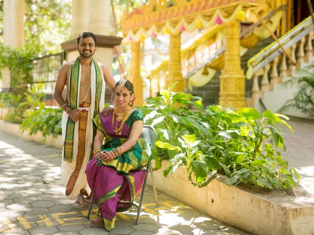 Lakshmi and Akshy&apos;s wedding in Chennai, Tamil Nadu 91