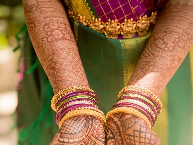 Lakshmi and Akshy&apos;s wedding in Chennai, Tamil Nadu 93