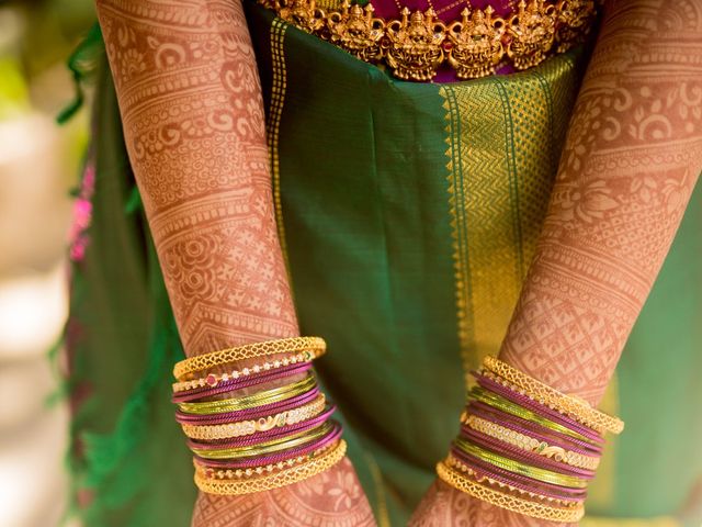 Lakshmi and Akshy&apos;s wedding in Chennai, Tamil Nadu 94