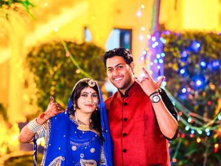 The wedding of Sudeep and Neha