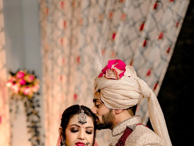 The wedding of Princy and Aniket