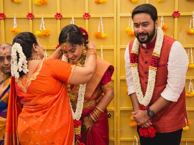Annapoorni and Santhosh&apos;s wedding in Chennai, Tamil Nadu 9