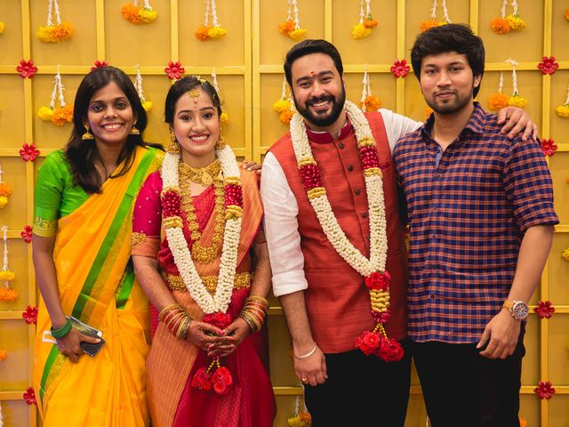 Annapoorni and Santhosh&apos;s wedding in Chennai, Tamil Nadu 11