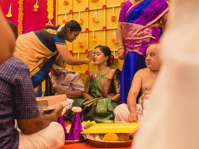 Annapoorni and Santhosh&apos;s wedding in Chennai, Tamil Nadu 27