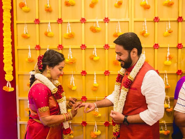Annapoorni and Santhosh&apos;s wedding in Chennai, Tamil Nadu 31