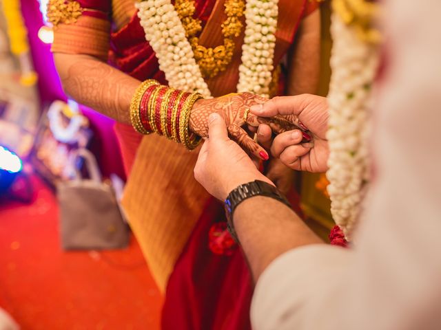 Annapoorni and Santhosh&apos;s wedding in Chennai, Tamil Nadu 33