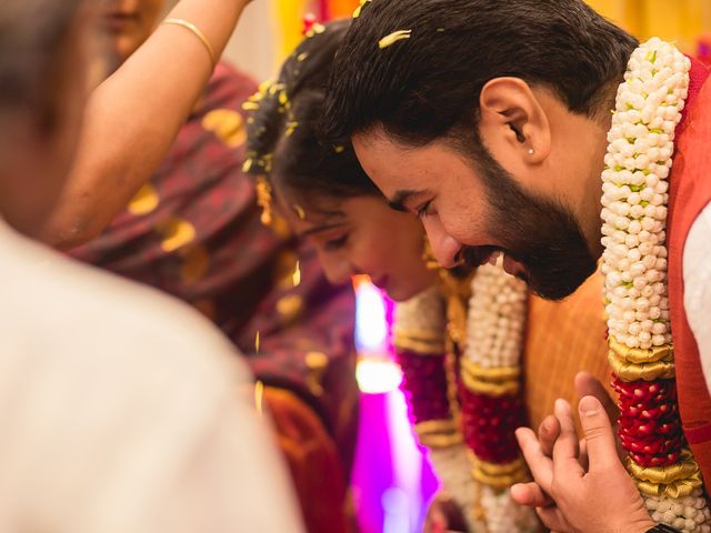 Annapoorni and Santhosh&apos;s wedding in Chennai, Tamil Nadu 38