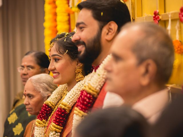 Annapoorni and Santhosh&apos;s wedding in Chennai, Tamil Nadu 40