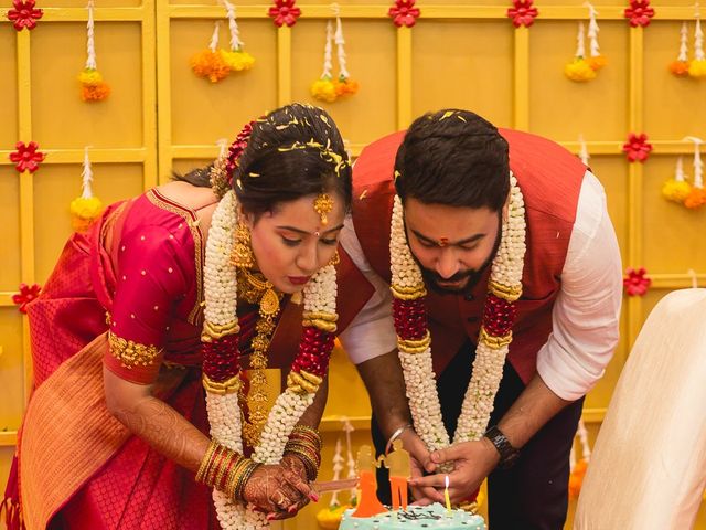 Annapoorni and Santhosh&apos;s wedding in Chennai, Tamil Nadu 41