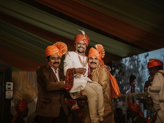 puraval and supriya&apos;s wedding in Kolhapur, Maharashtra 82