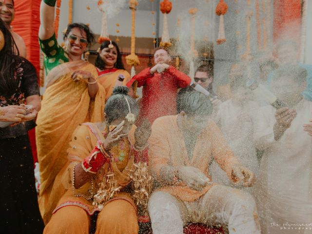 Harini and Sanchit&apos;s wedding in Dwarka, Delhi NCR 16
