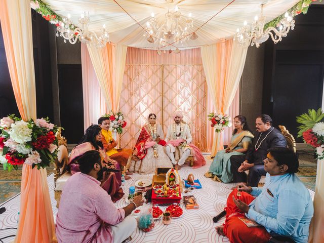 Divya Singh and Sahil Kashyap&apos;s wedding in Chennai, Tamil Nadu 93