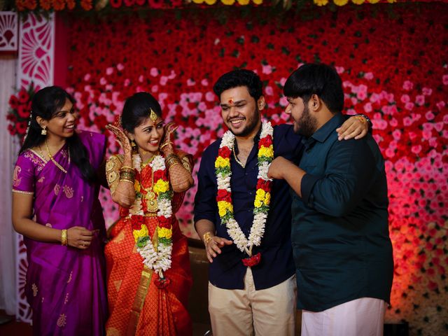 Vishaka and Srikanth&apos;s wedding in Thanjavur, Tamil Nadu 14