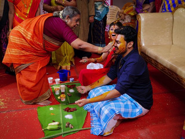 Vishaka and Srikanth&apos;s wedding in Thanjavur, Tamil Nadu 15