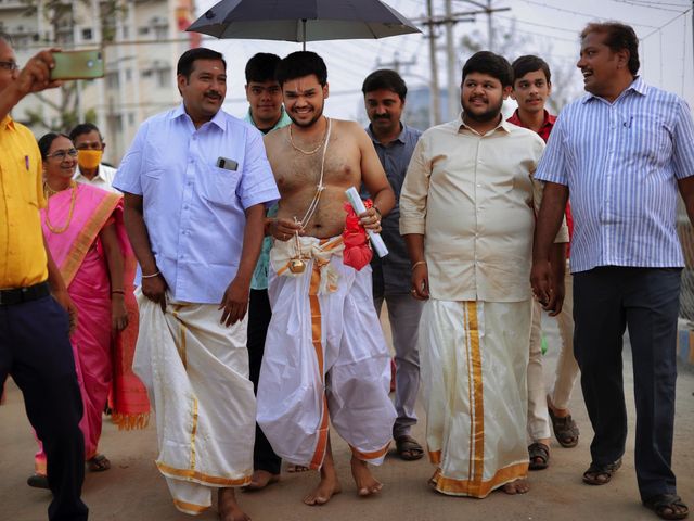 Vishaka and Srikanth&apos;s wedding in Thanjavur, Tamil Nadu 56