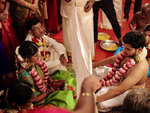 Vishaka and Srikanth&apos;s wedding in Thanjavur, Tamil Nadu 63