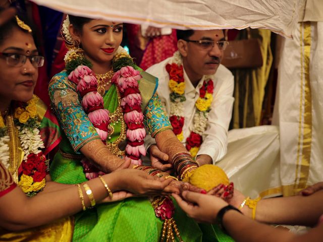 Vishaka and Srikanth&apos;s wedding in Thanjavur, Tamil Nadu 67