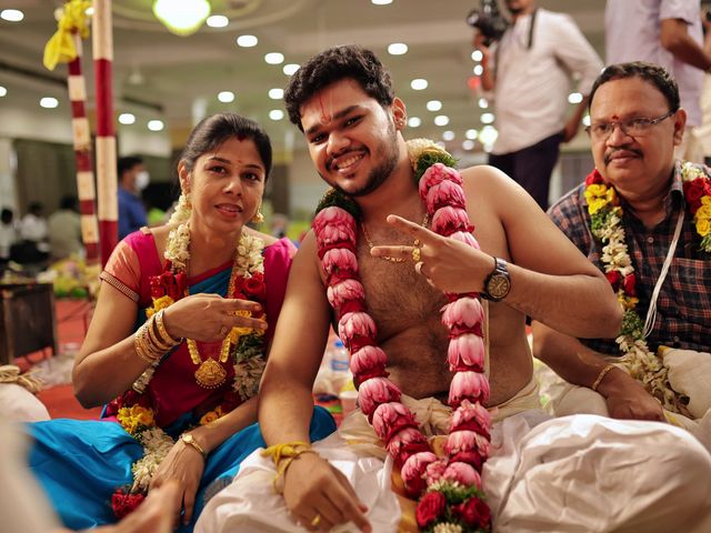 Vishaka and Srikanth&apos;s wedding in Thanjavur, Tamil Nadu 68