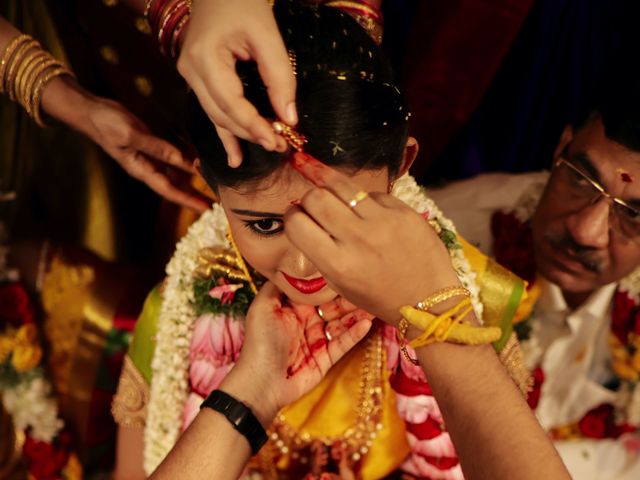 Vishaka and Srikanth&apos;s wedding in Thanjavur, Tamil Nadu 80