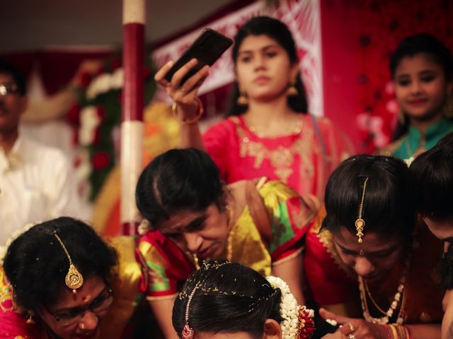 Vishaka and Srikanth&apos;s wedding in Thanjavur, Tamil Nadu 85