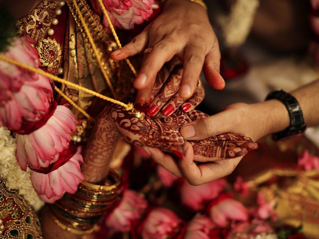 Vishaka and Srikanth&apos;s wedding in Thanjavur, Tamil Nadu 86