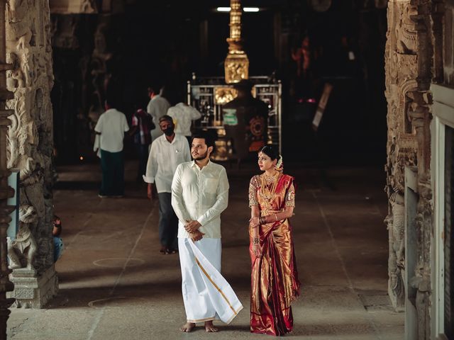 Vishaka and Srikanth&apos;s wedding in Thanjavur, Tamil Nadu 108