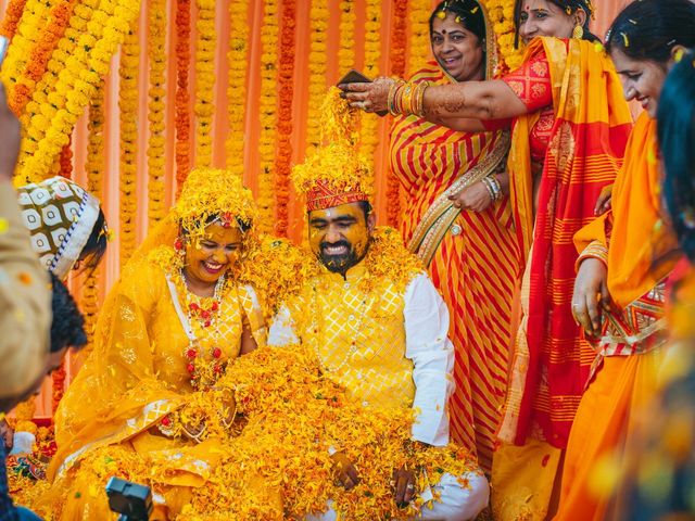 kishor and pooja&apos;s wedding in Ahmednagar, Maharashtra 18