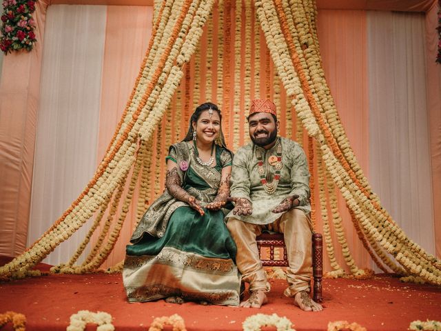 kishor and pooja&apos;s wedding in Ahmednagar, Maharashtra 43