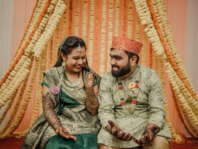 kishor and pooja&apos;s wedding in Ahmednagar, Maharashtra 44