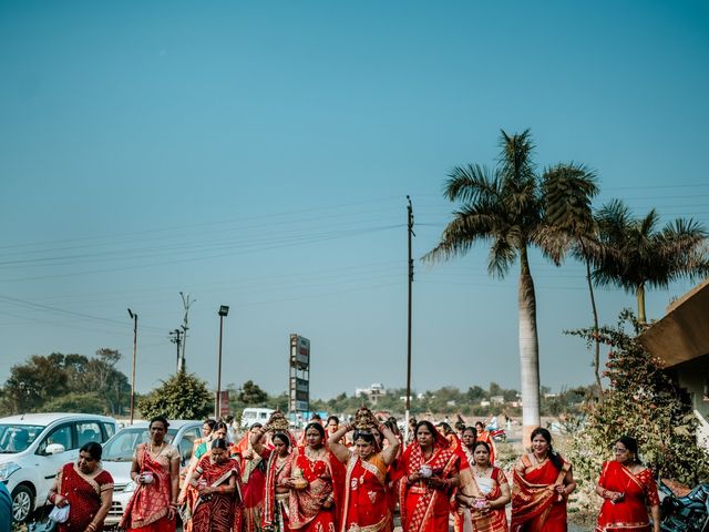 kishor and pooja&apos;s wedding in Ahmednagar, Maharashtra 108