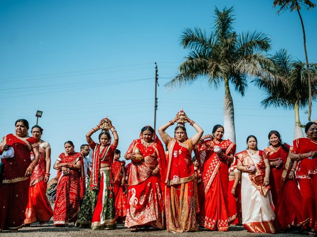 kishor and pooja&apos;s wedding in Ahmednagar, Maharashtra 110