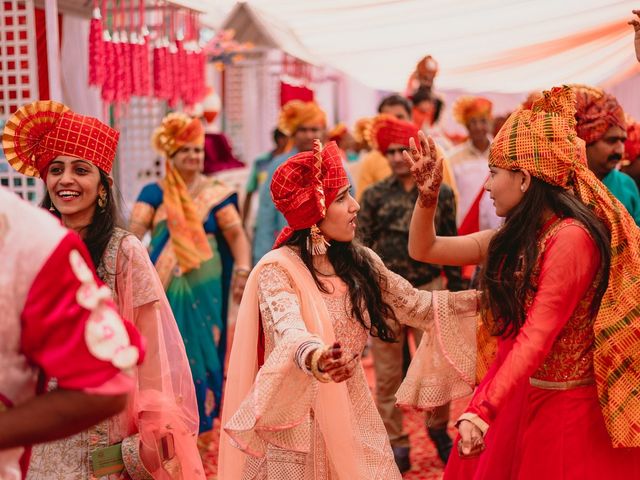 kishor and pooja&apos;s wedding in Ahmednagar, Maharashtra 158
